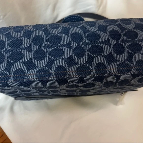 COACH
Soft Tabby Shoulder Bag In Signature Denim 
with Silver Accent - Picture 13 of 15